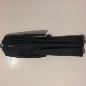 New look long sleeve midaxi dress black  maternity size 6 USA